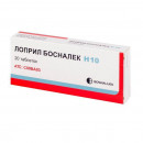 Лоприл Босналек Н 10 мг N20 таблетки