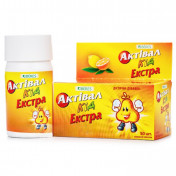 Активал Кид Экстра витамины в таблетках жевательных для детей, 50 шт.