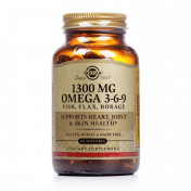 Солгар Омега 3-6-9 капсули по 1300 мг, 60 шт.