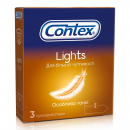 Презервативи Contex (Контекс) Lights особливо тонкі, 3 шт.