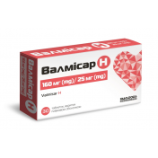 Валмісар Н табл.160/25 мг №30(10х3)