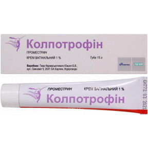 Колпотрофин крем вагинальній 1% в тубе 15 г