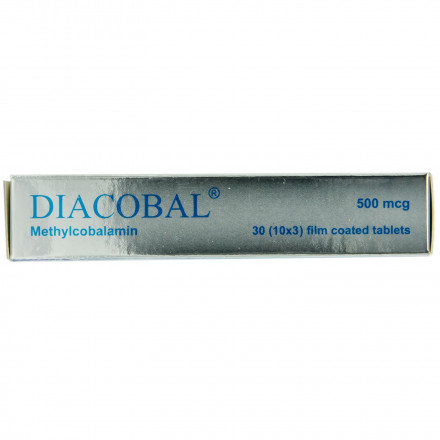 Діакобал таблетки по 500 мкг, 30 шт.