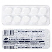 Валидол-Лубныфарм таблетки по 60 мг, 10 шт.