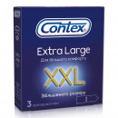 Презервативи Contex (Контекс) Extra Large XXL збільшеного розміру, 3 шт.