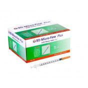 Шприц BD Micro-Fine™ Plus 1мл, ІНСУЛІН U-40, з голкою 0,30мм (30G) x 8.0 мм