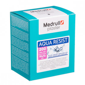 Пластир Medrull "Aqua Resist" плівка 7.2х1.9см №200