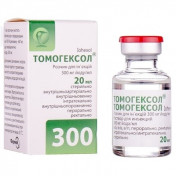 Томогексол раствор для инъекций по 300 мг йода/мл, 20 мл