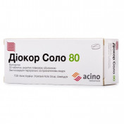 Діокор Соло 80 таблетки, 30 шт.