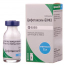 Цефотаксим-БХВЗ порошок для розчину для ін'єкцій по 1000 мг у флаконі