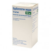 Карбоплатин Медак концентрат для розчину для інфузій по 10 мг/мл в флаконі 45 мл, 1 шт.