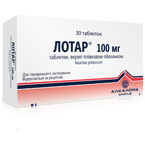 Лотар 100 мг N30 таблетки