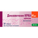 Дексаметазон КРКА таблетки по 4 мг, 30 шт.