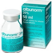 Альбунорм 20% розчин для інфузій 200 г/л, 50 мл