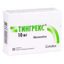 Тінгрекс таблетки від деменції по 10 мг, 30 шт.