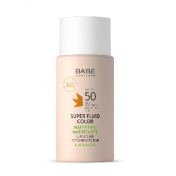 Babe Sun Protection Сонцезахисний супер флюїд ВВ з тонуючим і матуючим ефектом SPF 50 для жирної шкіри ,50 мл