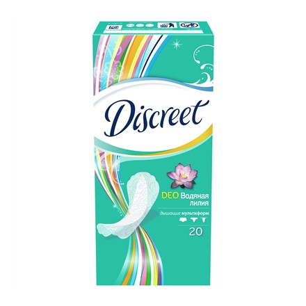 Діскріт щоденні гіг. прокл. Deo Water Lily Multiform 20шт