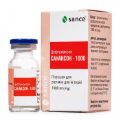 Санаксон-1000 порошок для раствора для инъекций по 1000 мг, 1 шт.