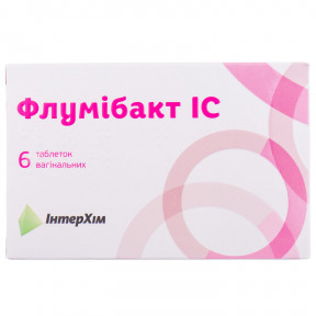 Флумібакт IC таблетки по 10 мг, 6 шт.