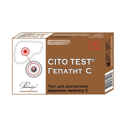 CITO TEST диагностический тест на вирусный гепатит C HCV