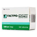 Гастронорм таблетки від гастриту по 120 мг, 100 шт.