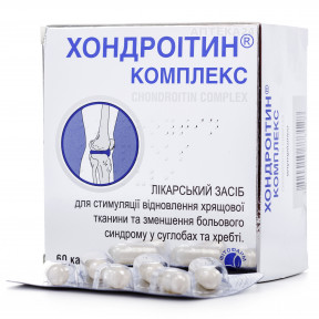 Хондроітин Комплекс капсули для опорно-рухового апарату, 60 шт.