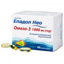 Епадол Нео капсули з Омега-3 по 1000 мг, 60 шт.