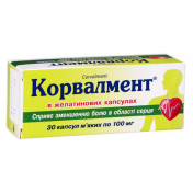 Корвалмент капсулы 100 мг, 30 шт.