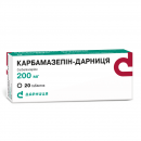 Карбамазепин-Дарниця таблетки по 200 мг, 20 шт.