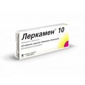 Леркамен 10 мг №28 таблетки