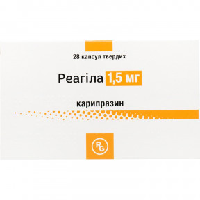 Реагила капсулы твердые по 1,5 мг, 28 шт.