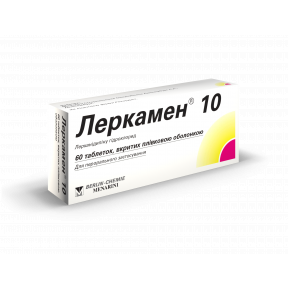 Леркамен таблетки от повышенного давления 10 мг N60