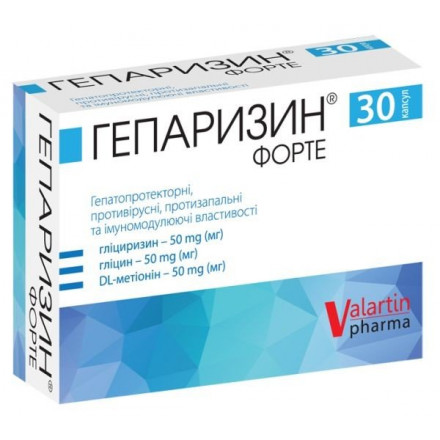Гепаризин форте капсули, 30 шт.