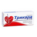 Трикард таблетки при ішемії серця 20 мг №30