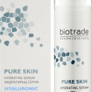 Пюре Скін PURE SKIN Сироватка з Гіалуроновою кислотою та Ніацинамідом для інтенсивного зволоження шкіри 30 мл