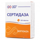 Сертидаза диетическая добавка таблетки, 150 шт.