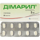 Дімарил таблетки по 3 мг, 30 шт.