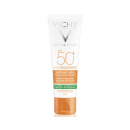 Крем Vichy Capital Soleil, солнцезащитный матирующий, 3-в-1, для жирной, проблемной кожи, SPF 50+, 50 мл