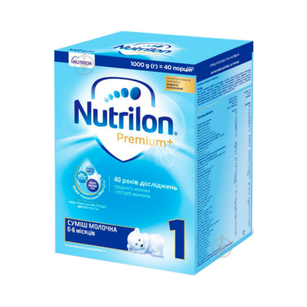 Сухая молочная смесь Nutrilon Premium 1+, 1000 г
