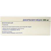 Дакарбазин-Медак 200 мг N10 порошок