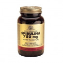 Солгар Спирулина таблетки по 750 мг, 100 шт.