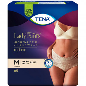 TENA Lady урологічні труси Pants Plus M беж 9шт