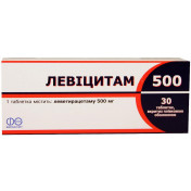 Левицитам таблетки 500 мг №30