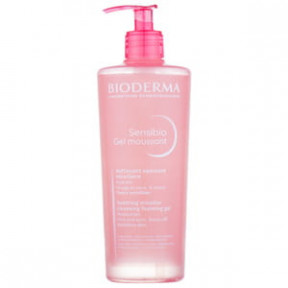 Гель Bioderma Sensibio очищуючий для обличчя, 500 мл