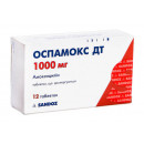 Оспамокс DT таблетки, що диспергуються, по 1000 мг, 12 шт.
