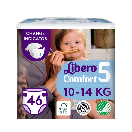 Ліберо Комфорт 5 (10-14кг) 46шт NEW
