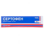 Сертофен гель 12,5 мг/г, в тубе 60 г