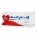 Комбиприл-КВ таблетки по 5 мг/10 мг, 30 шт.