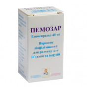 Пемозар порошок ліофілізований для розчину для інфузій, 40 мг