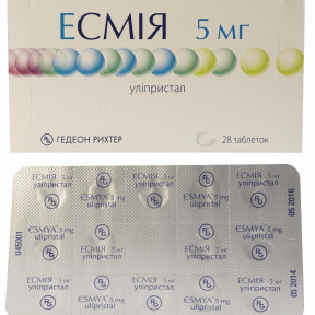 Есмія таблетки по 5 мг, 28 шт.